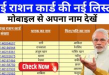 राशन कार्ड की नई लिस्ट में यहां से चेक करें अपना नाम, देखें पूरी प्रक्रिया